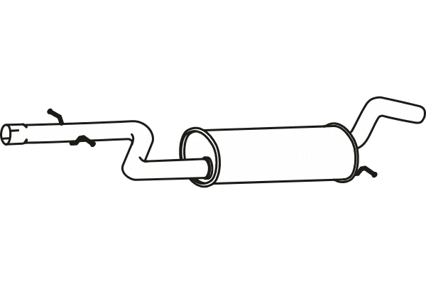 Centre Muffler (P5788)