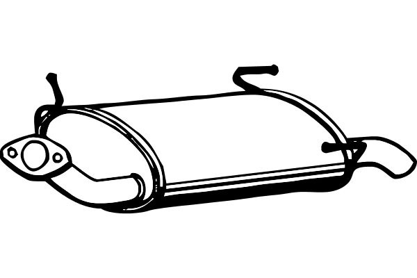 Rear Muffler (P4217)