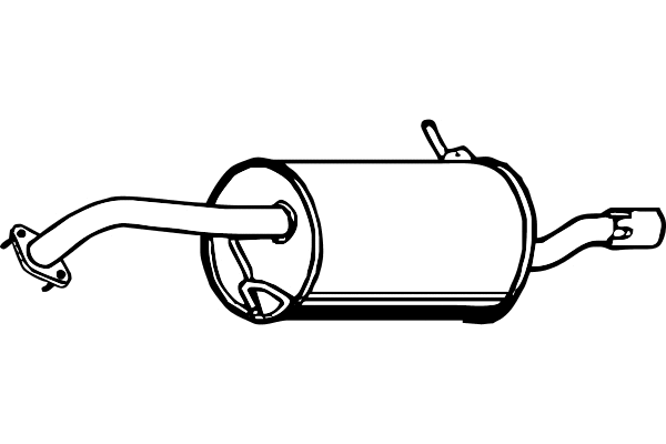 Rear Muffler (P3534)