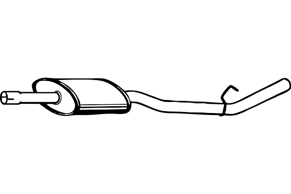 Centre Muffler (P5029)