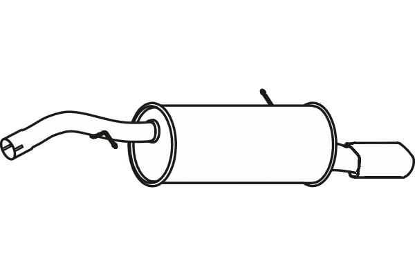 Rear Muffler (P4620)
