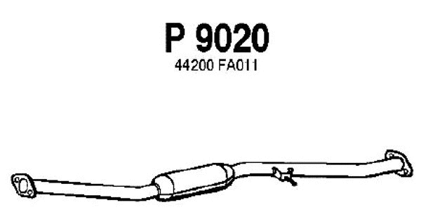 Centre Muffler (P9020)