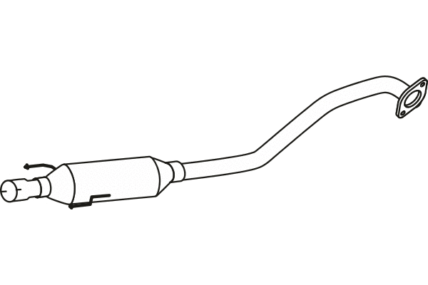 Centre Muffler (P6568)