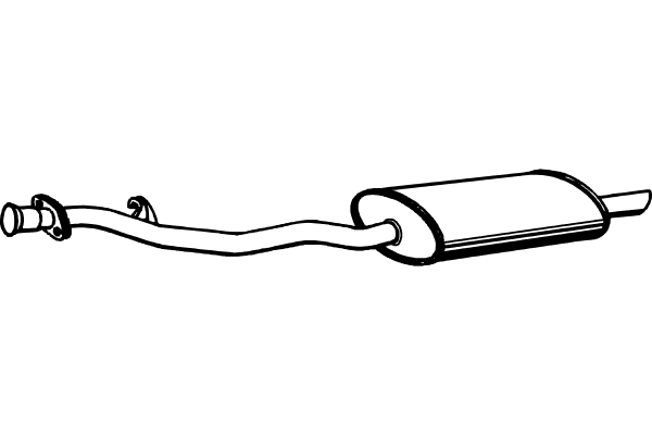 Rear Muffler (P1564)