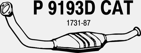 Catalytic Converter (P9193DCAT)