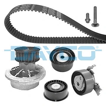 Water Pump & Timing Belt Kit (KTBWP3080)