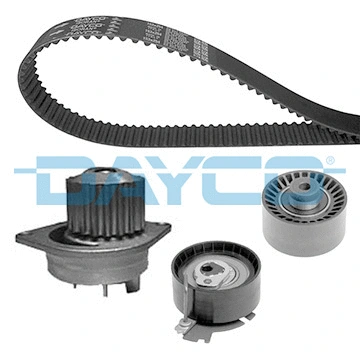 Water Pump & Timing Belt Kit (KTBWP4170)