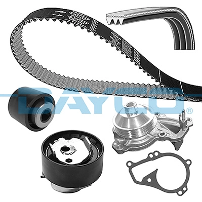 Water Pump & Timing Belt Kit (KBIOWP140)