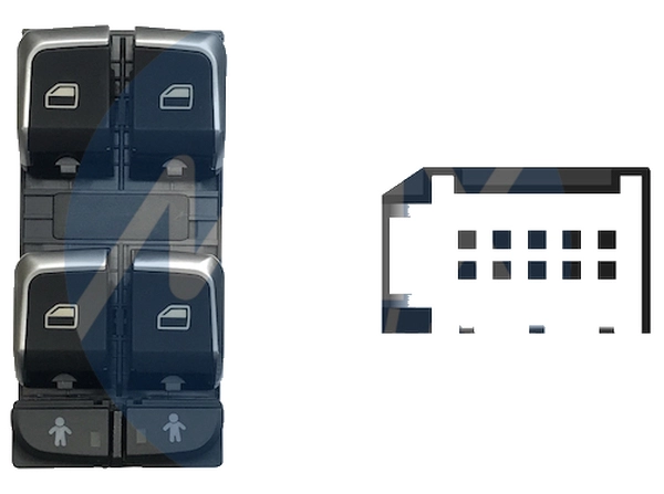 Switch, window regulator (1348,215,1)