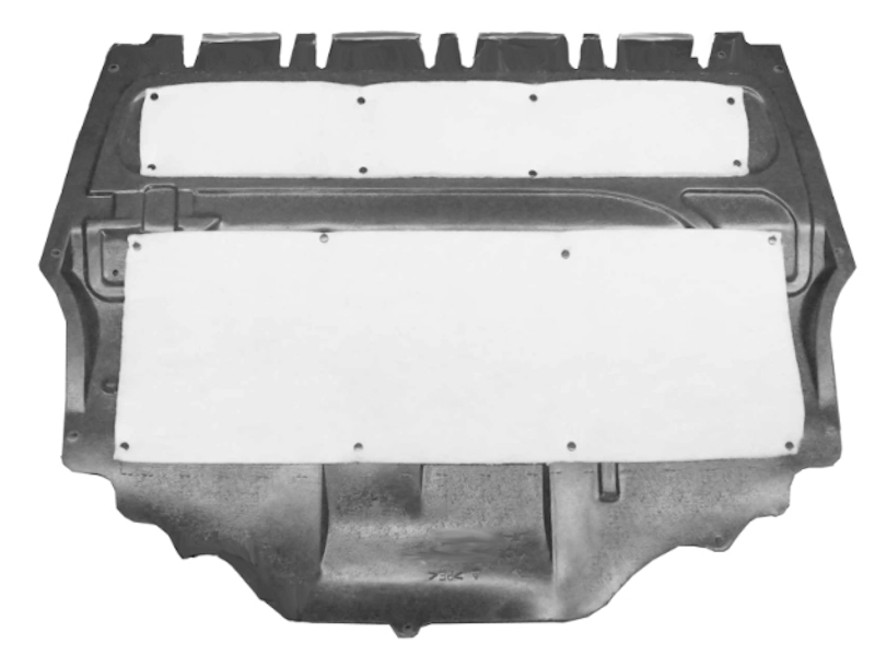 Engine Compartment Noise Insulation (7267,342,3)