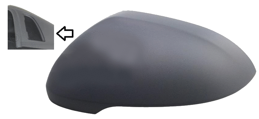 Cover, exterior mirror