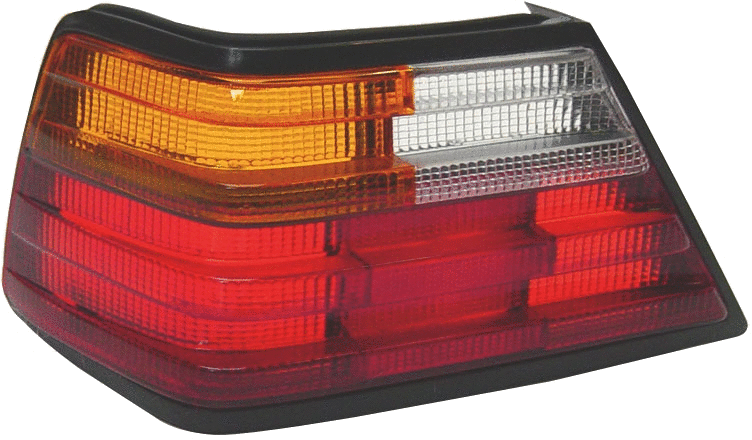 Lens, tail light assembly