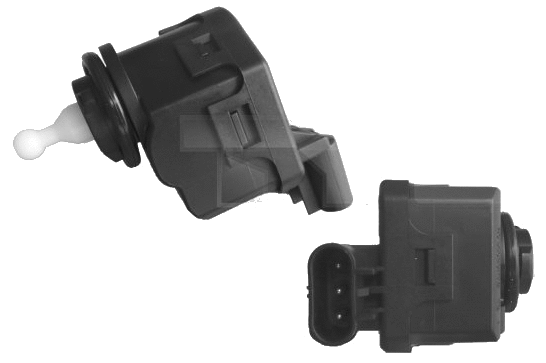 Actuator, headlight levelling