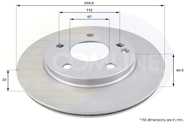 Brake Disc (ADC1605V)