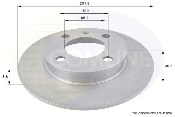 Brake Disc (ADC1439)