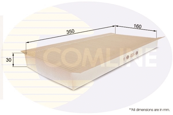 Filter, cabin air (EKF113)