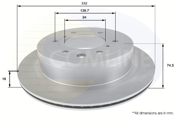 Brake Disc (ADC0380V)