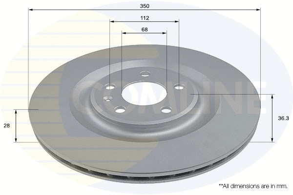 Brake Disc (ADC2963V)