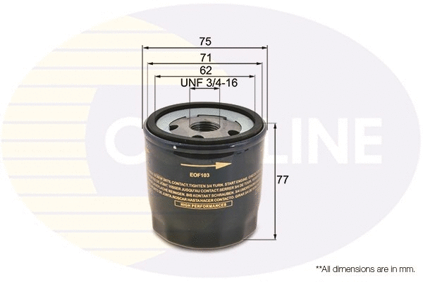 Oil Filter (EOF103)