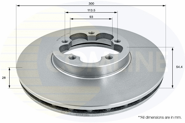 Brake Disc (ADC1259V)