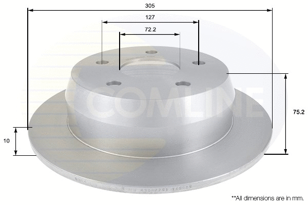 Brake Disc (ADC2315)