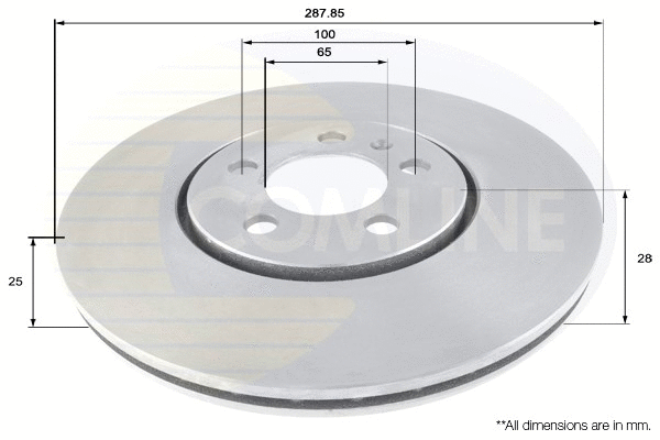 Brake Disc (ADC1463V)