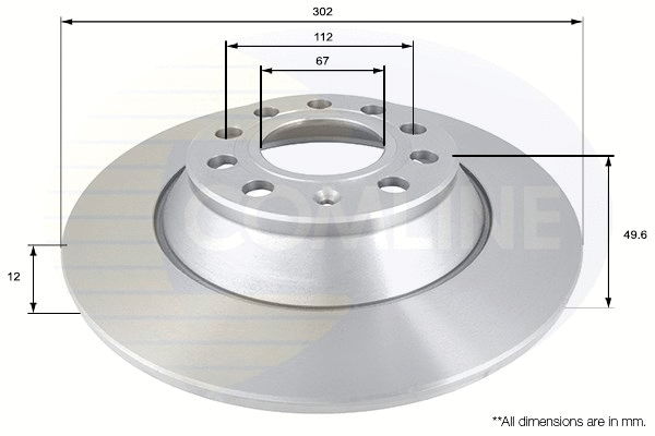 Brake Disc (ADC1471)