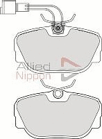 Brake Pad Set, disc brake (ADB2361)