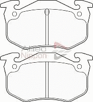 Brake Pad Set, disc brake (ADB01166)