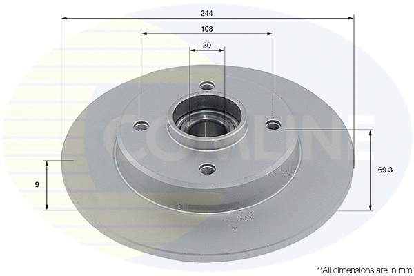 Brake Disc (ADC3037)