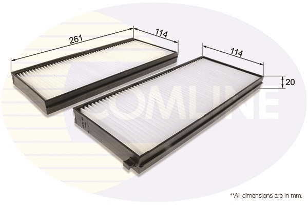 Filter, cabin air (EKF355-2)