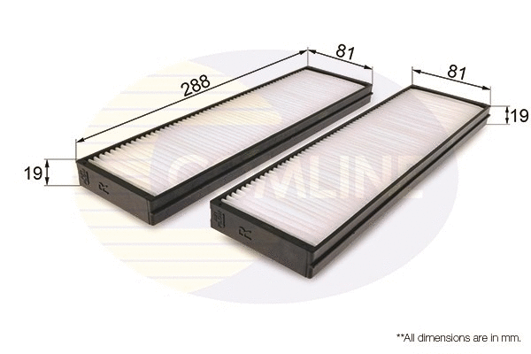 Filter, cabin air (EKF308)