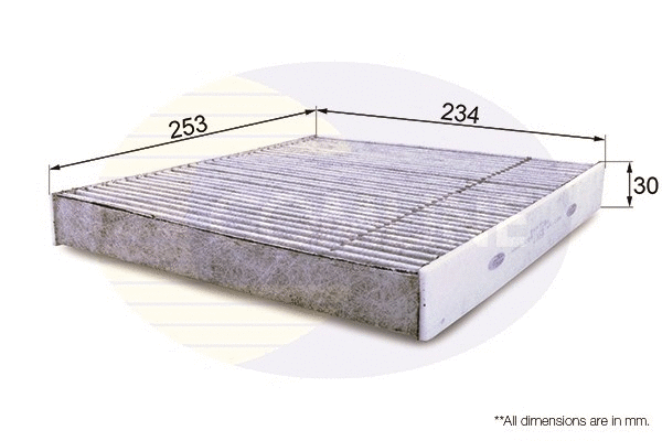 Filter, cabin air (EKF328A)