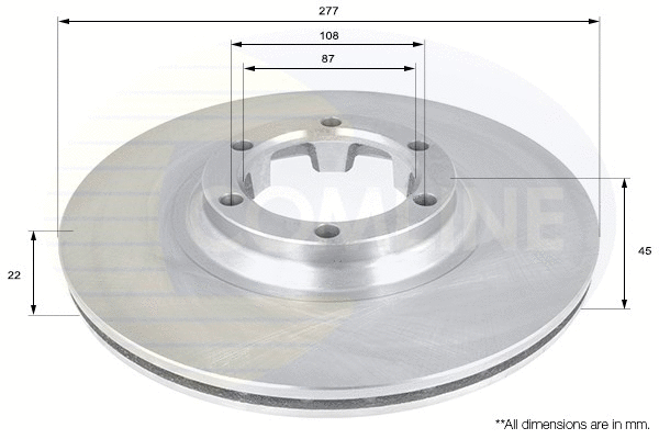 Brake Disc (ADC0307V)
