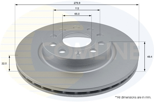 Brake Disc (ADC1456V)