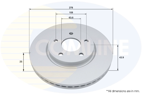 Brake Disc (ADC5059V)
