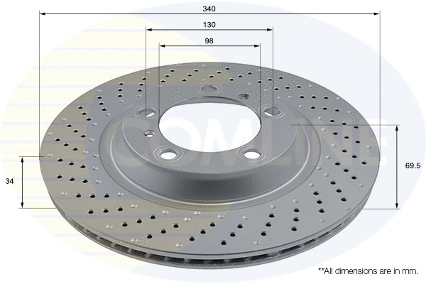 Brake Disc (ADC2918VL)