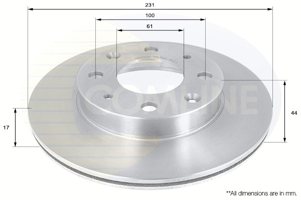 Brake Disc (ADC0502V)