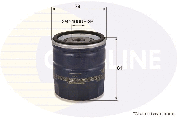 Oil Filter (EOF181)