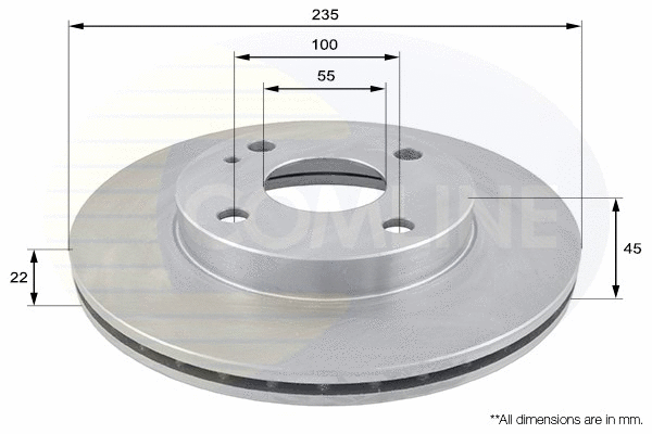 Brake Disc (ADC0412V)