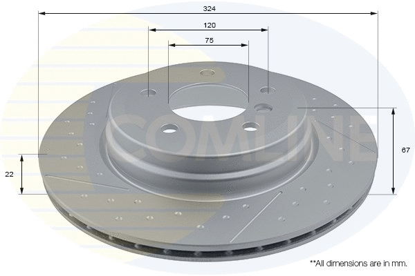 Brake Disc (ADC2819V)