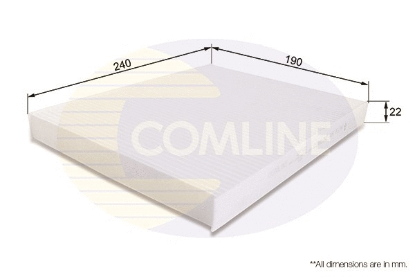 Filter, cabin air (EKF151)