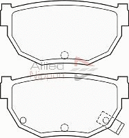 Brake Pad Set, disc brake (ADB3827)