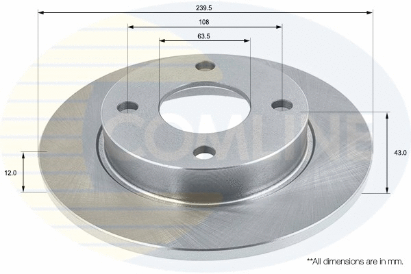 Brake Disc (ADC0436)