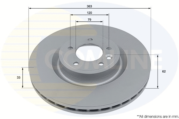 Brake Disc (ADC5047V)
