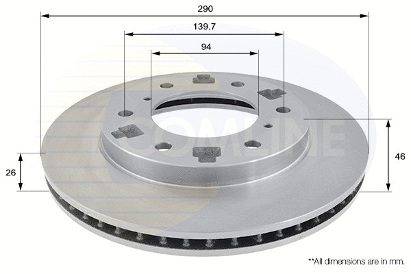 Brake Disc (ADC0359V)