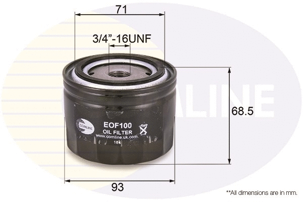 Oil Filter (EOF100)