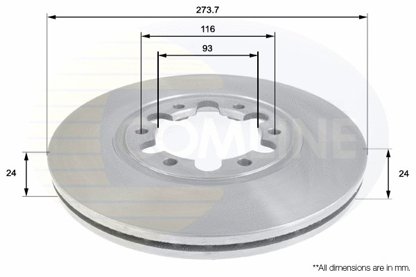 Brake Disc (ADC0451V)