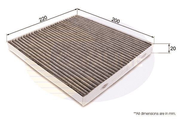 Filter, cabin air (EKF187A)