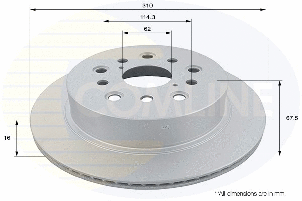 Brake Disc (ADC01160V)